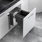 HAILO BIN WITH SLIDES AS Cargo Aqua / 28 ltr / 60 CABINET / ANTHRACITE