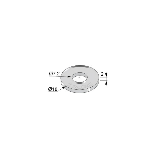 ΡΟΔΕΛΑ ΕΛΑΣΤΙΚΗ ΔΙΑΦΑΝΗ / M6 / Φ.18-Φ.7.2mm