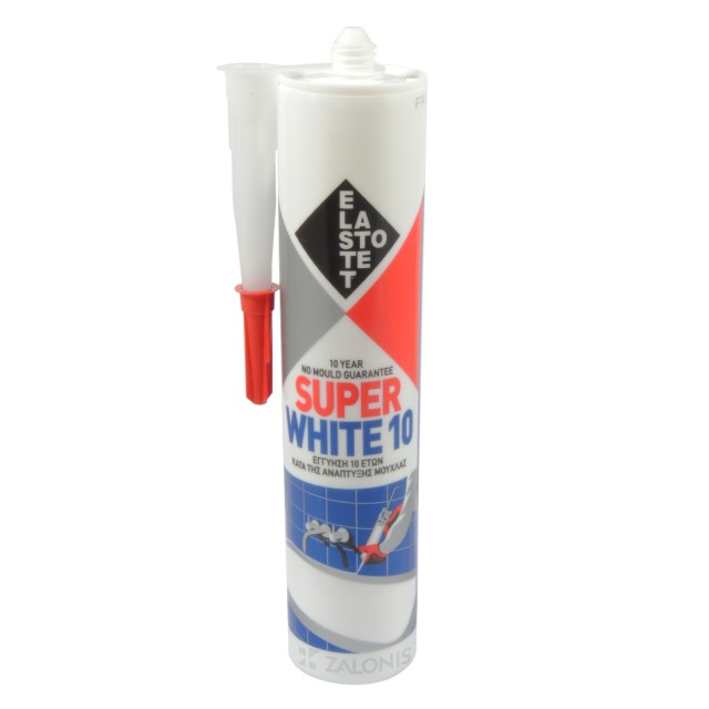 ΣΙΛΙΚΟΝΗ ΔΙΑΦΑΝΗ SUPERWHITE ELASTOTET / 280ml