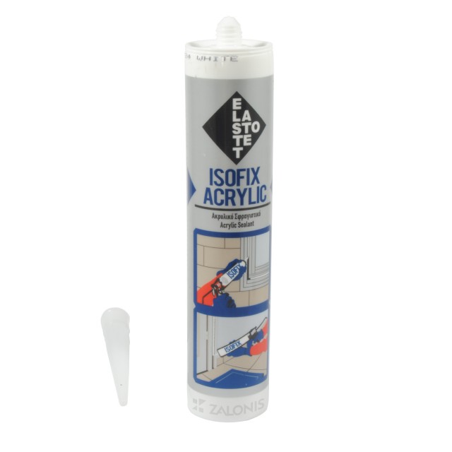 ΑΚΡΥΛΙΚΟΣ ΣΤΟΚΟΣ ELASTOTET ISOFIX / ΛΕΥΚΟ / 260ml