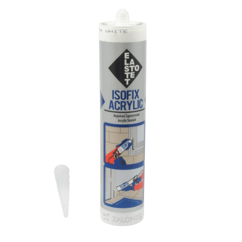 ΑΚΡΥΛΙΚΟΣ ΣΤΟΚΟΣ ELASTOTET ISOFIX / ΛΕΥΚΟ / 260ml