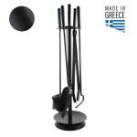 FIREPLACE TOOLS HANGER LEP 110 / BLACK