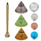 GOLD WALL ABRAZ WITH GLASS END CURTAIN ABRAZ