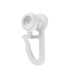 CURTAIN RAIL CLIP WITH BIG ROLLER