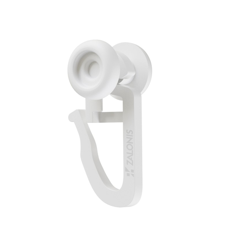 CURTAIN RAIL CLIP WITH BIG ROLLER