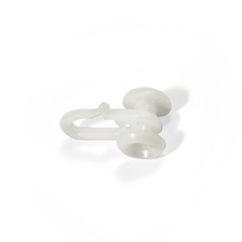 CURTAIN RAIL CLIP WITH BIG ROLLER