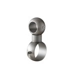SECOND ROD CONNECTOR D.16 TO D.25 / MAT NICKEL