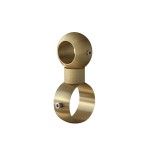 SECOND ROD CONNECTOR D.16 TO D.25 / MAT GOLD