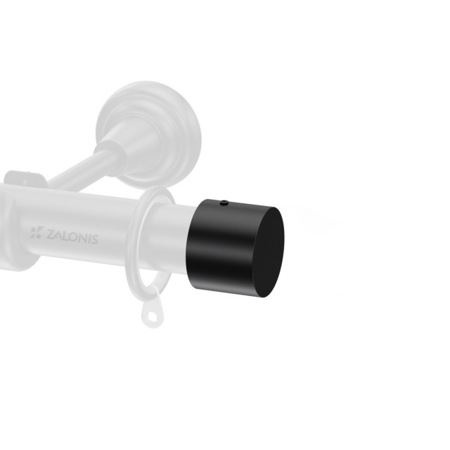 CURTAIN END m.225 D.25 / A10 / MAT BLACK