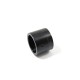 SINGLE CURTAIL ROD SET D.25 / MAT BLACK / A10 END METAL CURTAIN RODS m.225 D.25 BLACK