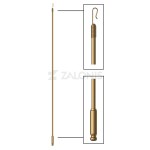 CURTAIN PULL WAND / MAT GOLD