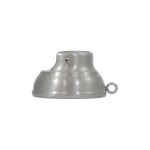WALL ROSETTE / D.35 / MAT NICKEL