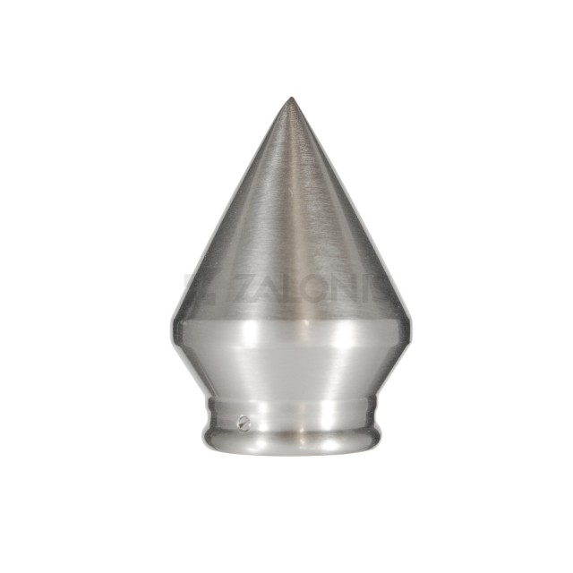 CURTAIN END A2 CONO / D.35 / MAT NICKEL