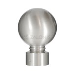 CURTAIN END A4 ORION / D.35 / MAT NICKEL