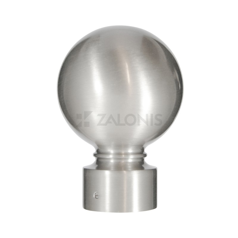 CURTAIN END A4 ORION / D.35 / MAT NICKEL