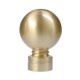 CURTAIN END A4 ORION / D.35 / MAT GOLD