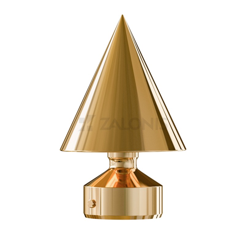 CURTAIN END A6 PIRAMIDE / D.35 / GOLD