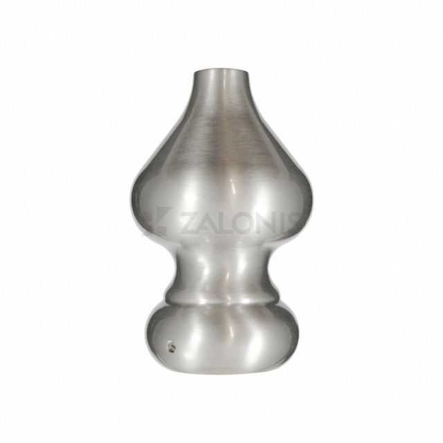 CURTAIN END A8 SIVIGLIA / D.35 / MAT NICKEL