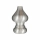 CURTAIN END A8 SIVIGLIA / D.35 / MAT NICKEL