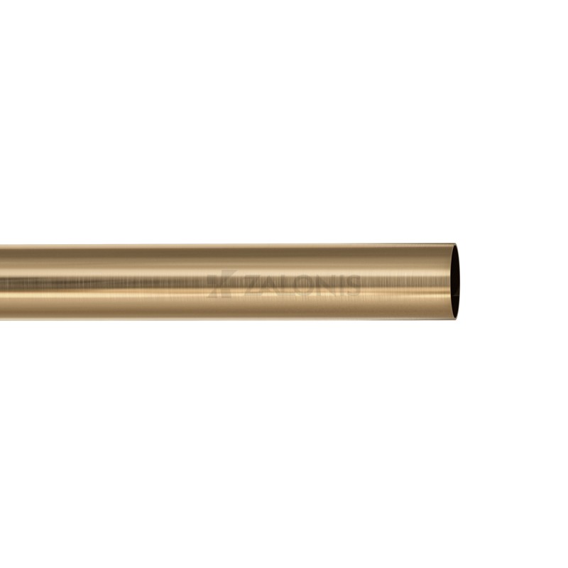 CURTAIN D.35 ROD / MAT GOLD