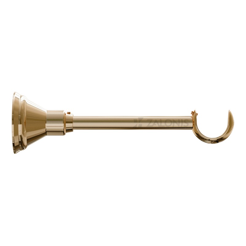 CURTAIN ROD SUPPORT / D.35 / GOLD