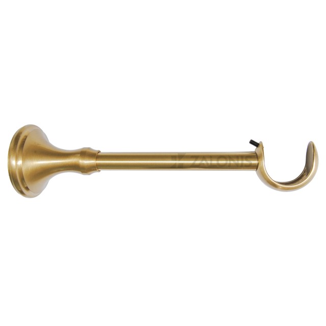 CURTAIN ROD SUPPORT / D.35 / MAT GOLD
