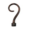 SINGLE CURTAIL ROD SET D.18 / BLACK-COPPER / BISHOP END SINGLE CURTAIL ROD SET D.18 / BLACK-COPPER / BISHOP END