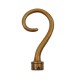 BISHOP CURTAIL ROD END / GOLD-ANTIQUE / FOR D.18