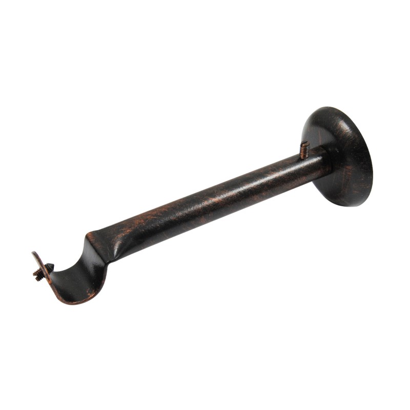 SINGLE CURTAIL ROD SET D.18 / BLACK-COPPER / SPROUT END SINGLE CURTAIL ROD SET D.18 / BLACK-COPPER / SPROUT END