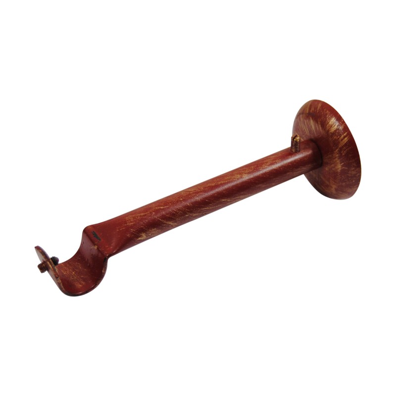 SINGLE CURTAIL ROD SET D.18 / GOLD-RED / PEACOCK END SINGLE CURTAIL ROD SET D.18 / GOLD-RED / PEACOCK END