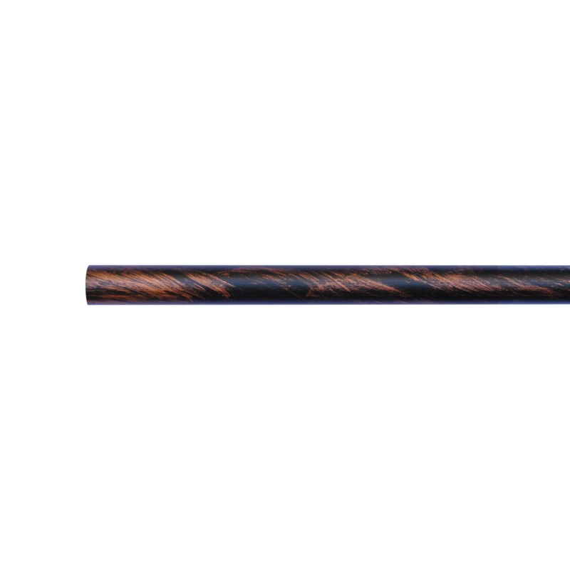 SINGLE CURTAIL ROD SET D.18 / BLACK-COPPER / SPROUT END SINGLE CURTAIL ROD SET D.18 / BLACK-COPPER / SPROUT END