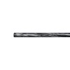 SINGLE CURTAIL ROD SET D.18 / BLACK-SILVER / BISHOP END SINGLE CURTAIL ROD SET D.18 / BLACK-SILVER / BISHOP END