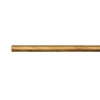 SINGLE CURTAIL ROD SET D.18 / GOLD-ANTIQUE / LEAF END SINGLE CURTAIL ROD SET D.18 / GOLD-ANTIQUE / LEAF END
