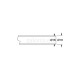 SINGLE CURTAIL ROD SET D.18 / GOLD-RED / BISHOP END