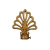 SINGLE CURTAIL ROD SET D.18 / GOLD-ANTIQUE / PEACOCK END SINGLE CURTAIL ROD SET D.18 / GOLD-ANTIQUE / PEACOCK END