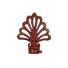 SINGLE CURTAIL ROD SET D.18 / GOLD-RED / PEACOCK END SINGLE CURTAIL ROD SET D.18 / GOLD-RED / PEACOCK END
