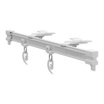 FLEXIBLE ALUMINIUM RAIL / WHITE