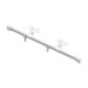 FLEXIBLE ALUMINIUM RAIL / WHITE CURTAIN RAILS