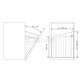 WIRE LAUNDRY BASKET MC m.742 / CABINET 60 BUILD IN WIRE LAUNDRY BASKETS