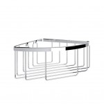 BOTTLE BASKET CORNER DEEP CHROME PLATED
