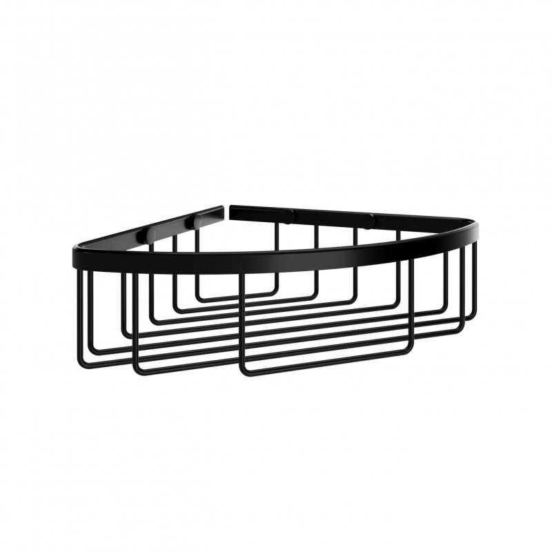 BOTTLE BASKET SHALLOW CORNER BLACK SPONGE AND BOTTLE BASKETS