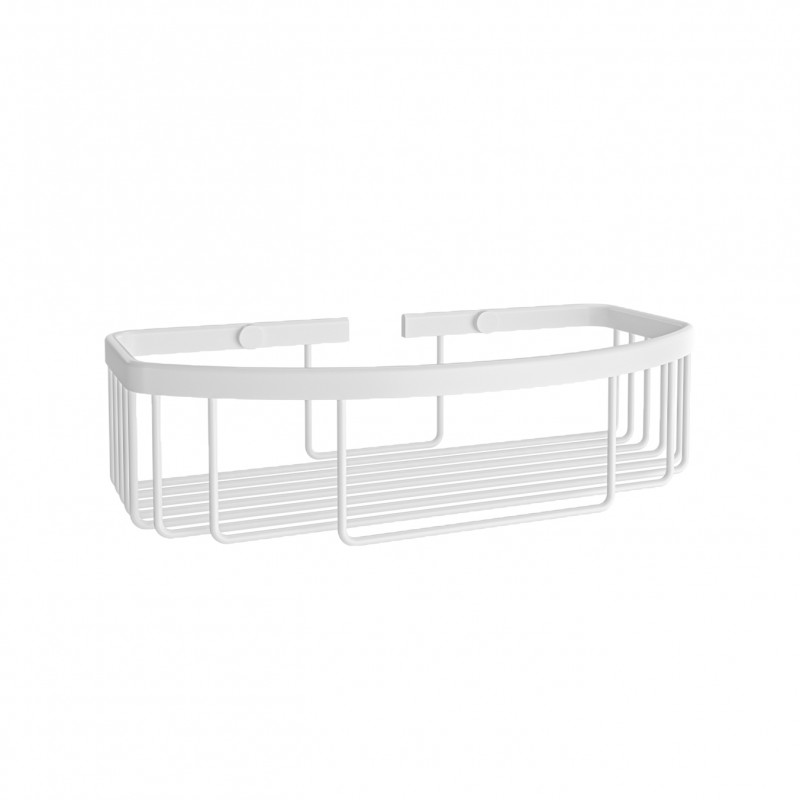 BOTTLE BASKET SHALLOW PARALLELOGRAM WHITE SPONGE AND BOTTLE BASKETS