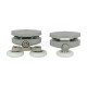 ROLLER SET FOR SHOWER BLIND 03 - 23mm / GRAY  SHOWER WHEELS