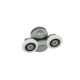 ROLLER FOR SHOWER BLIND 04 - 23mm / GRAY  SHOWER WHEELS