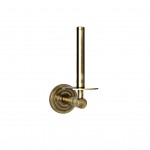 BRASS - SPARE TOILET ROLL HOLDER OXYDE