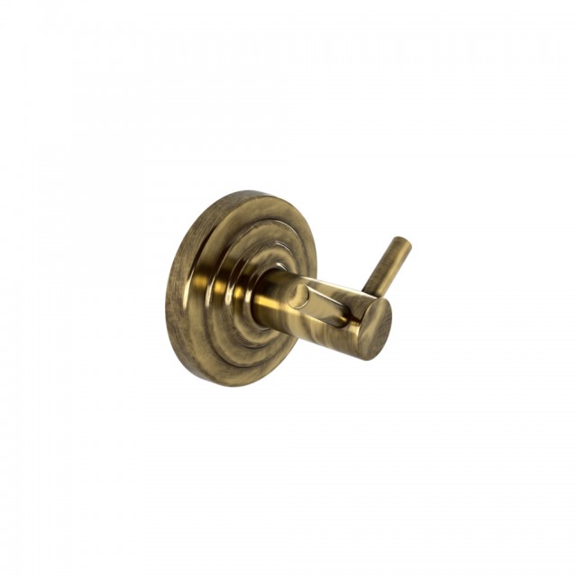 BRASS - DOUBLE HOOK ANTIQUE
