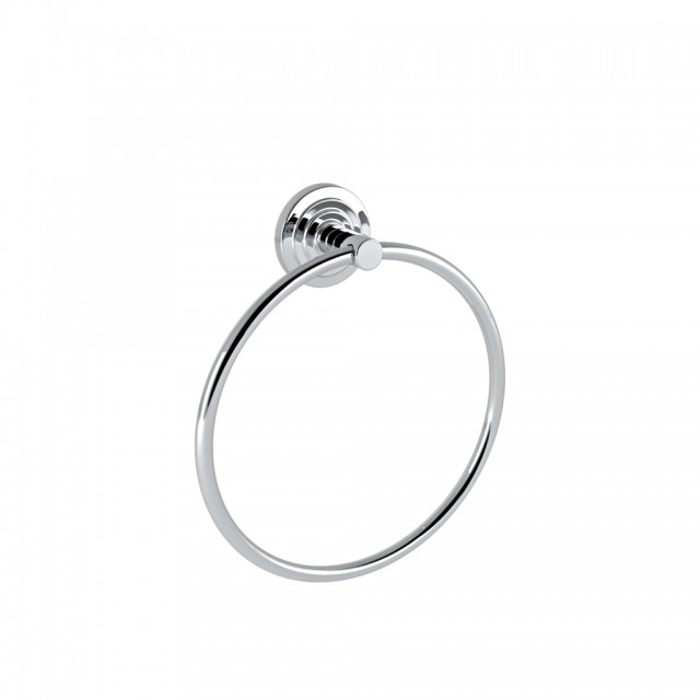 BRASS - TOWEL RING CHROMIUM