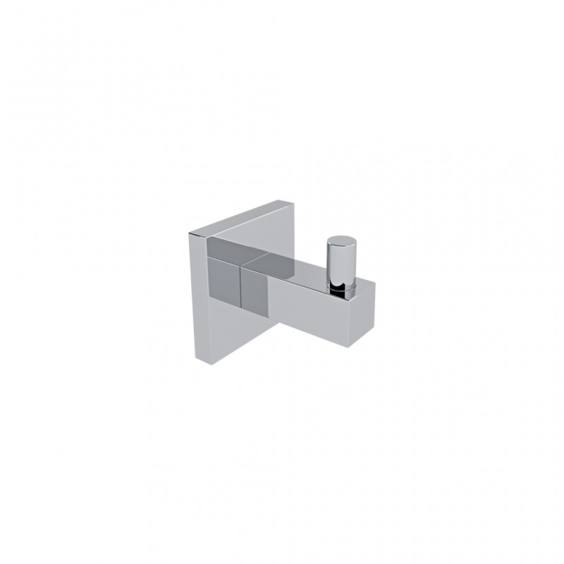 CUBE - SINGLE ROBE HOOK CHROMIUM