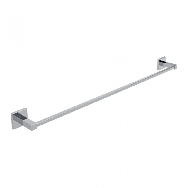 CUBE - SINGLE TOWEL RAIL CHROMIUM