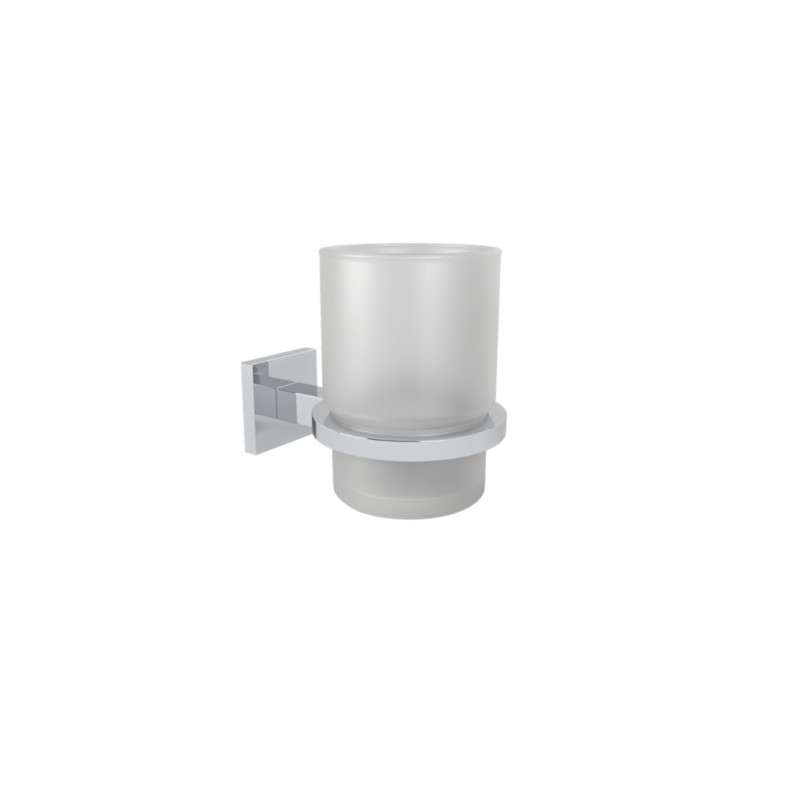 CUBE - TUMBLER HOLDER CHROMIUM